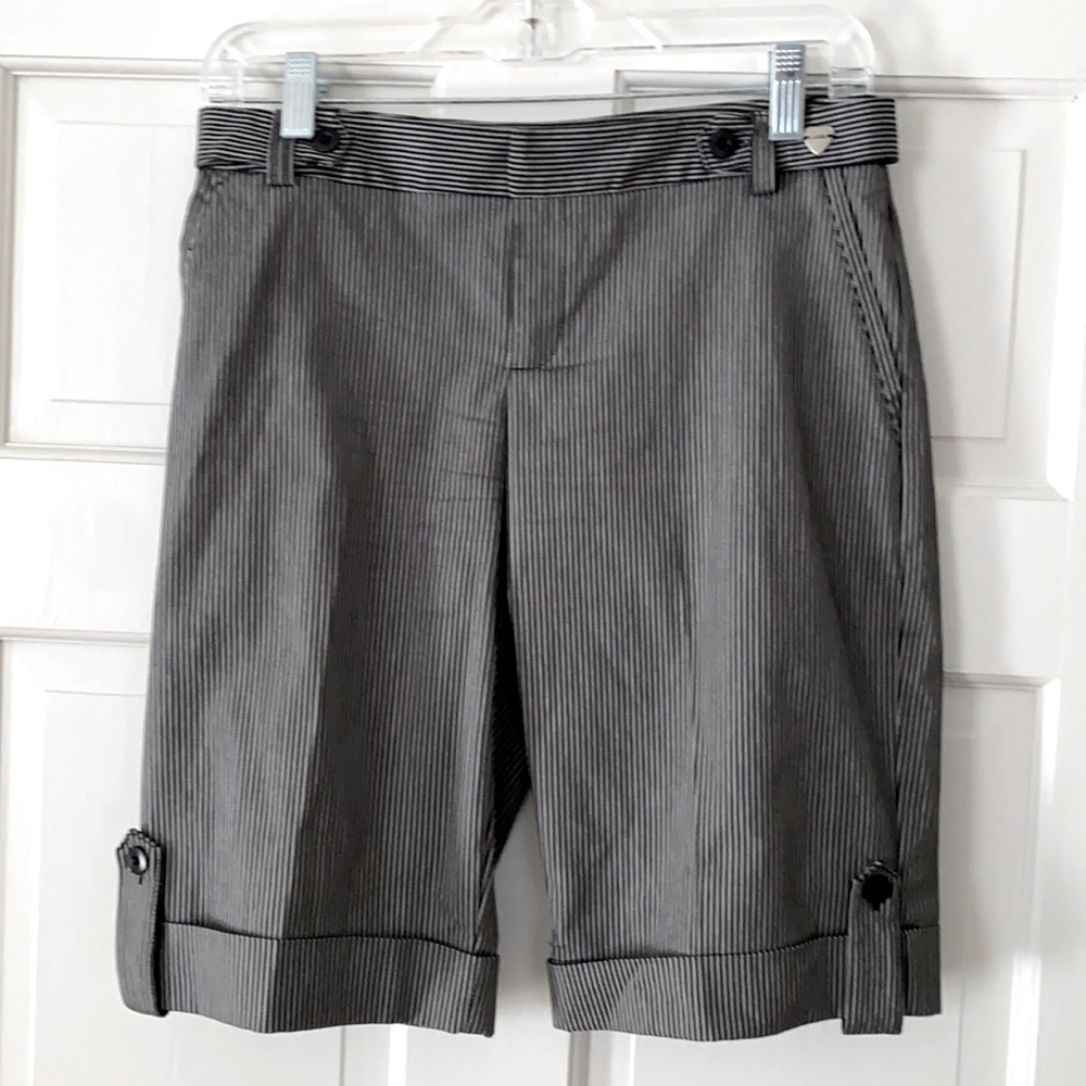Luella Striped Bermuda Shorts | Size 3